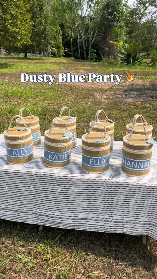 Dusty Blue Party 🎉 🎁 

#partyideas #dustybluebridesmaids #dustybluedress #dustybluewedding #dustyblue