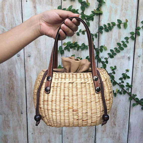 🎀 STRAW BAG