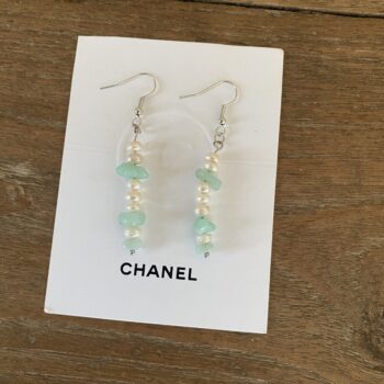 bridesmaids pearl earrings